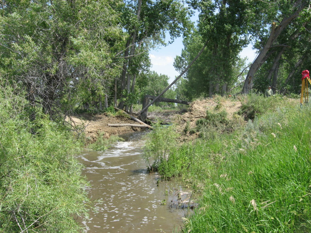 Telegraph Creek during a year with an exceptional amount of rainfall.