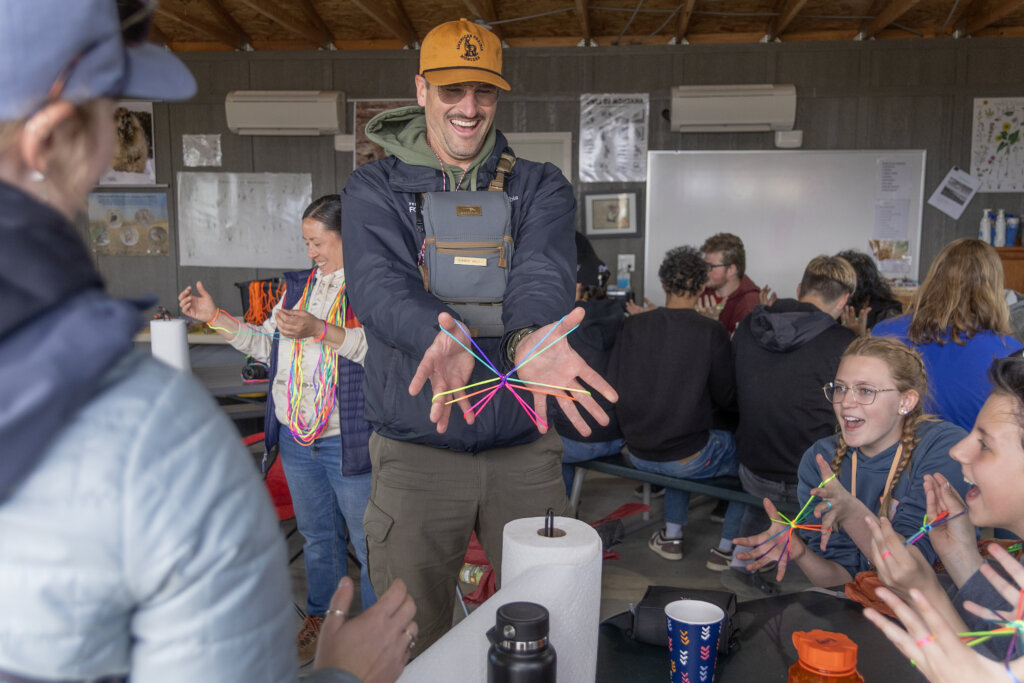 Native Games at Antelope Creek during Field School